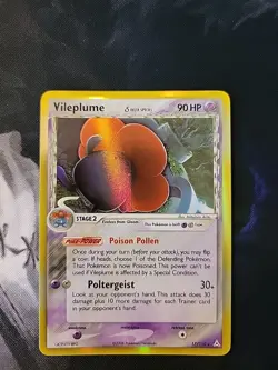 Pokemon Vileplume Delta Species 17/110 Holon Phantoms Holo LP Condition - Image 1
