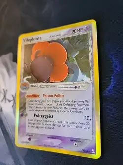 Pokemon Vileplume Delta Species 17/110 Holon Phantoms Holo LP Condition - Image 2