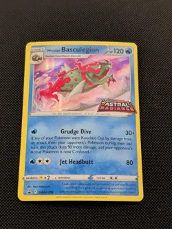 Pokemon TCG Hisuian Basculegion SWSH205 Astral Radiance Black Star Promo Mint - Image 1