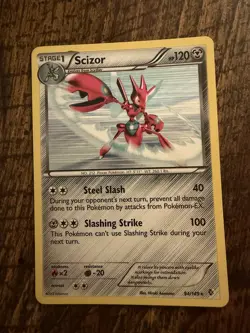 Scizor Pokemon TCG Holo Pokemon Boundaries Crossed 2012 94/149 LP - Image 1