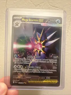 Pokemon Perfect Order Mega Starmie EX 118/088 Special Illustration Rare SIR NM - Image 4