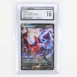Pokemon TCG 2022 Astral Radiance Darkrai V 098/189 CGC Gem Mint 10 English - Image 1