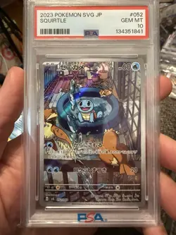 US SELLER PSA 10 Pokemon Squirtle 2023 SVG 052 049 Blastoise Special Deck - Image 1
