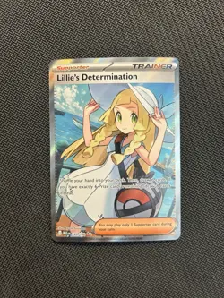 Pokemon TCG Lillie's Determination 169/132! NM Condition! See Description! - Image 1