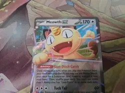 Pokemon Meowth ex 062/088 NM Perfect Order - Image 2