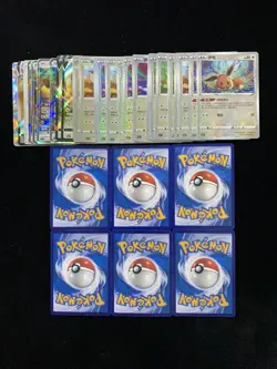 2023 Pokemon TCG S-Chinese CSM2.5C 040/061 056/072 C Eevee Holo Lot*35 AM11 - Image 2