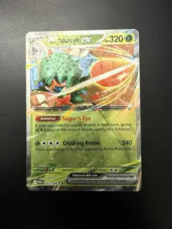 Pokemon 2026 Perfect Order Decidueye EX #012/088 Double Rare NM - Image 1