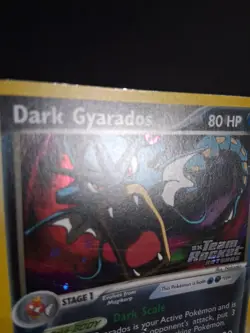 2004 Pokemon EX Team Rocket Returns Dark Gyarados Reverse Holo Foil 36/109 MP - Image 4