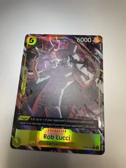 Rob Lucci (Alt Art) ST29-013 Common One Piece Starter Deck: Egghead Near Mint - Image 2