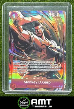 Monkey.D.Garp Alternate Art One Piece Carrying on His Will OP13-016 - Image 1