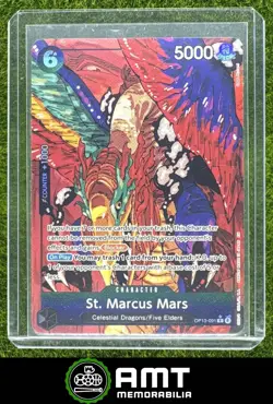 St. Marcus Mars 2025 One Piece Carrying On His Will Rare #OP13-091 - Image 1