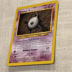 Pokemon Unown [X] 30/105 Neo Destiny Rare Basic Regular Unlimited Card - Image 2