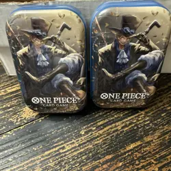 Bandai One Piece Sabo Card Game Tins Vol.2 OP-13 - Lot of 2 - Image 1