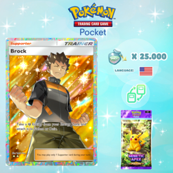 Pokemon TCG Pocket - Brock Deck Card Bundle (English) - Image 2