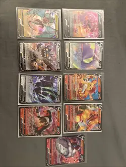 Pokemon V Card Lot- 9 Cards - NM - Image 1