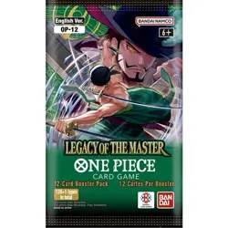 Legacy of the Master Booster Pack One Piece Card Game OP-12 English OP12 Pack - Image 1