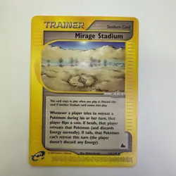 Pokemon Card - Mirage Stadium Skyridge 132/144 Uncommon Non-Holo - Image 1