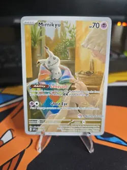 Pokemon TCG Pokemon Center Mimikyu Scarlet & Violet Promo Card 075/Promo - Image 1