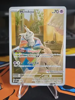 Pokemon TCG Pokemon Center Mimikyu Scarlet & Violet Promo Card 075/Promo - Image 2