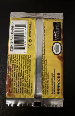 Pokemon TCG Base Set 1st Edition Booster Pack Charizard Art WOTC 11 Cards - Image 2