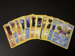 Pokemon TCG Base Set 1st Edition Booster Pack Charizard Art WOTC 11 Cards - Image 3