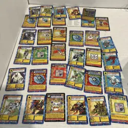 Digimon Card Lot 2004 Vintage Bandai 35 Card Lot E3 - Image 1