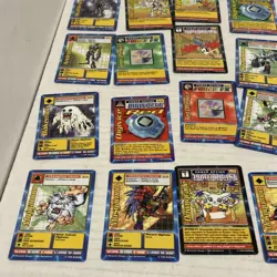 Digimon Card Lot 2004 Vintage Bandai 35 Card Lot E3 - Image 2