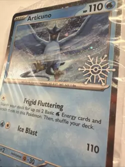 Articuno 032/159 Holiday Calendar 2025 Pokemon Card Stamped/Sealed - Image 2