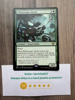 Whiptongue Hydra - 1x Near Mint MTG Commander: Kamigawa: Neon Dynasty - Image 1