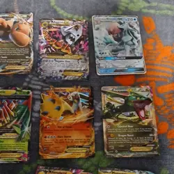 Pokemon TCG EX GX Mega Evolution Holo Card Lot - 15 Charizard, Dragonite, Rayqu… - Image 4