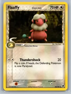 Dragon Frontiers #30/101 (30) Flaaffy (Delta Species) Pokemon Card - Image 1