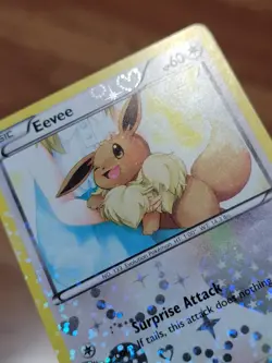 LP! - Eevee RC14/RC25 Radiant Collection Pokemon TCG Card Full Holo - Image 2