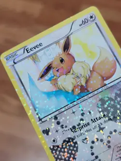 LP! - Eevee RC14/RC25 Radiant Collection Pokemon TCG Card Full Holo - Image 3