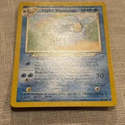 Pokemon TCG Light Vaporeon Neo Destiny Card 52/105 Unlimited Uncommon - Image 4