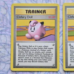 6 Rare Trainer Pokemon Cards Base Set Pokemon TCG - Image 2
