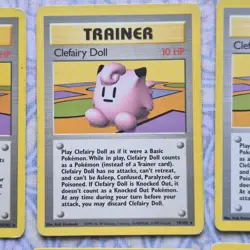 6 Rare Trainer Pokemon Cards Base Set Pokemon TCG - Image 3