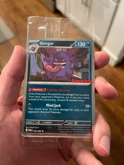 Gengar Promo Holo GameStop Exclusive Card 0094 GREAT CENTERING - Pokemon TCG - Image 2