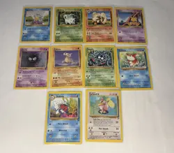 WoTC Pokemon Card Lot - 16 Cards - Base Set 2/Gym Heroes/Team Rocket - Image 1