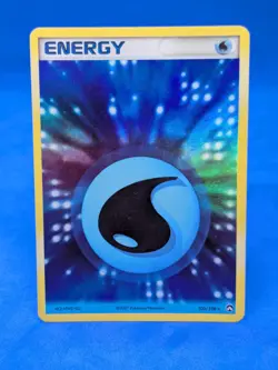 Water Energy 105/108 Power Keepers Full Holo Pokemon Card - Image 1
