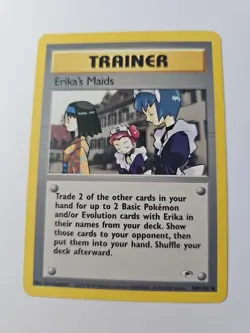 Erika's Maids 109/132 Gym Heroes - Uncommon Pokemon Card - Image 1