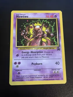 Mewtwo - 14 - Pokemon Wizards Black Star Promo Card HP - Image 1