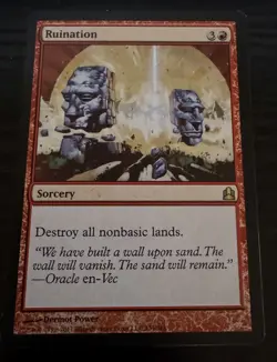 Ruination - Commander Magic the Gathering MTG - Image 1