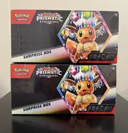 Pokemon TCG Prismatic Evolutions Surprise Boxes - Sealed - Lot of 2 - Image 1