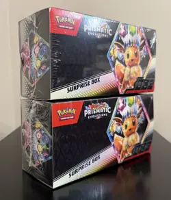 Pokemon TCG Prismatic Evolutions Surprise Boxes - Sealed - Lot of 2 - Image 2