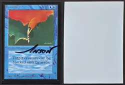 SIGNED MtG Magic Anson Maddocks _ Beta CE _ Artist Proof _ INVISIBILITY _ 1/50! - Image 1