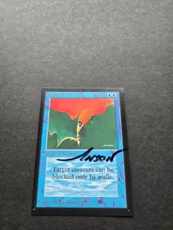 SIGNED MtG Magic Anson Maddocks _ Beta CE _ Artist Proof _ INVISIBILITY _ 1/50! - Image 3