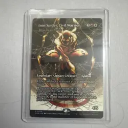 Magic The Gathering MTG Spider-Man M 0039 IRON SPIDER CIVIL WARRIOR - Image 1
