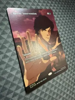 MTG Heroic Intervention #0043 Foil Bord. M Avatar: The Last Airbender: E-L (TLE) - Image 2