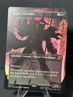 Super Shredder (Borderless) Teenage Mutant Ninja Turtles Regular MTG - Image 1