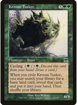 Krosan Tusker 272 MTG NM - Onslaught - Image 1